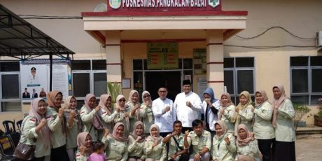 Pj Bupati Banyuasin sambangi Puskesmas Pangkalan Balai