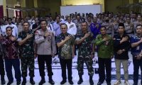 Pj Bupati Hadiri Latihan Alat Peraga Operasi Mantap Brata Musi