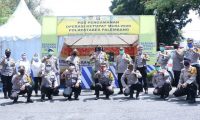 Kapolda Tinjau Pos Pemantauan Arus Lalin Ops Ketupat
