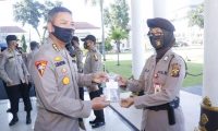 Polda Berikan Bantuan Suplimen dan Masker