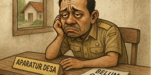 Gaji BPD dan Perangkat Desa Panca Mulia Belum Dibayar