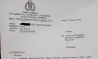 Terkait 279, Mabes Polri Kirim Surat ke Polda Sumsel
